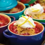 Strawberry, Raspberry & Rhubarb Crumble
