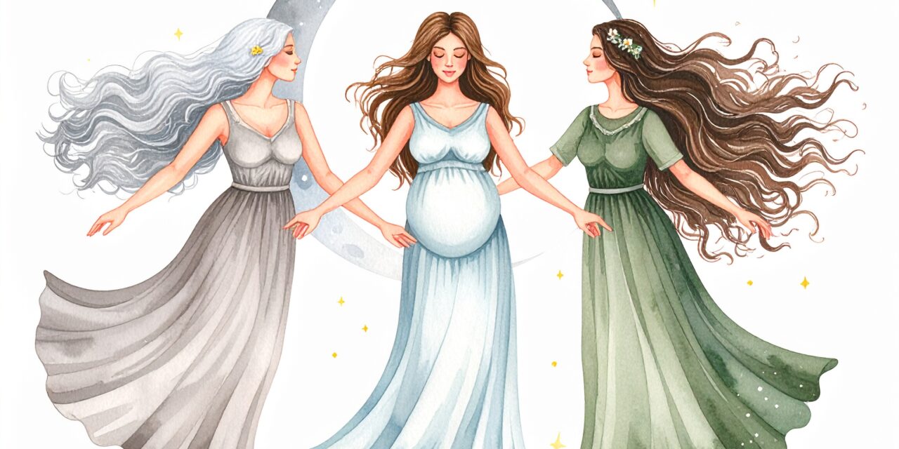 The Goddess Three – A Poem, Mother, Maiden, Crone