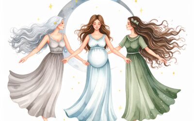 The Goddess Three – A Poem, Mother, Maiden, Crone
