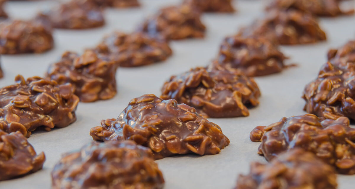 No-Bake Cookies (a World Chocolate Day Celebration)