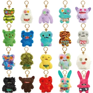 Fuggler Ugly Monsters Teeth Plush Toys Squidge Rabid Rabbit Plush Keychain Pendant Handbag Accessories Plushie Ornament Toys 1